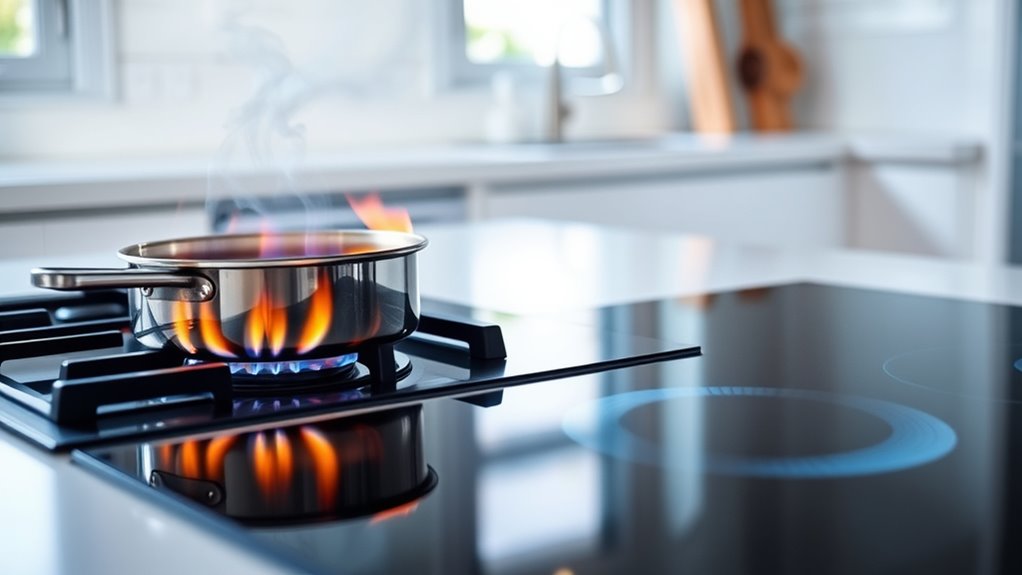 stove type affects air