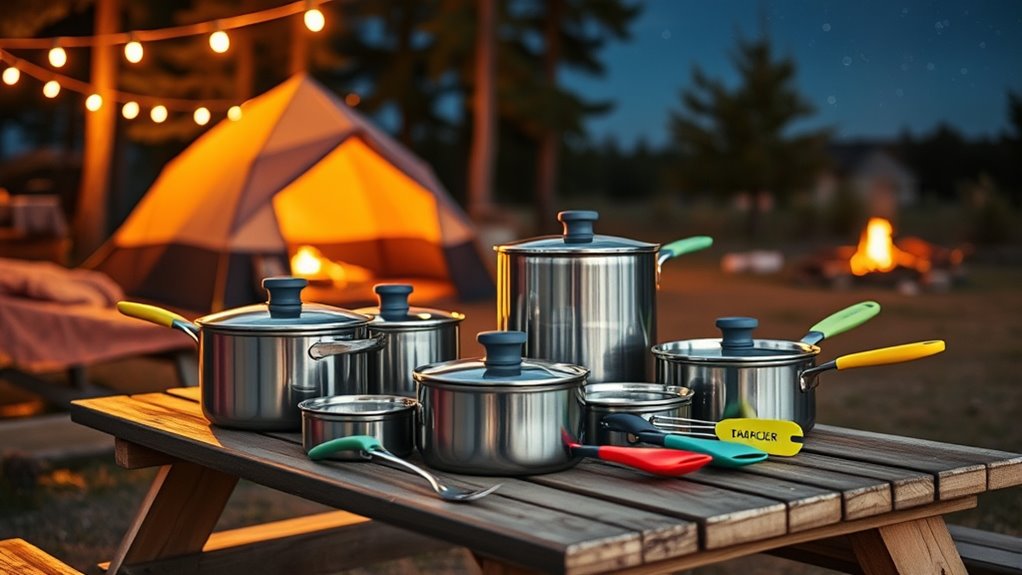top camping cookware sets
