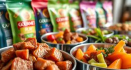 top gourmet pet food brands