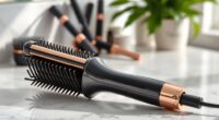 top high end hair straightening brushes
