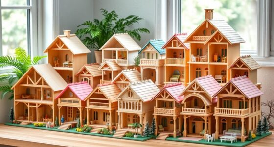 top luxury wooden dollhouses
