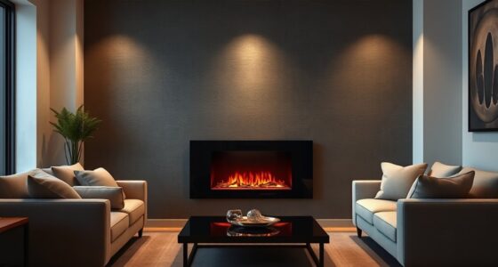 top ventless electric fireplaces