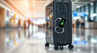 travel friendly luggage with charging