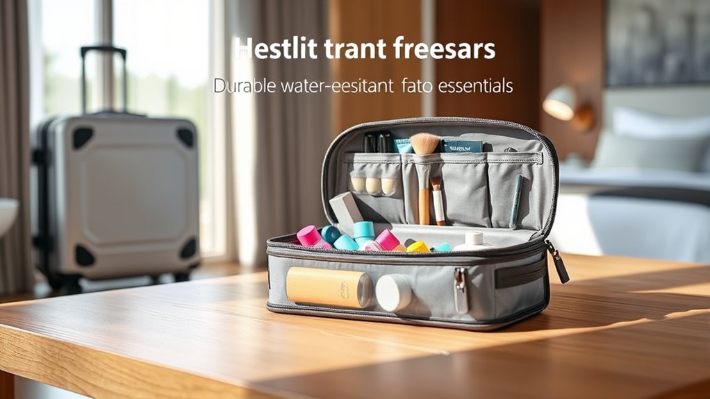 travel toiletry organizer essentials