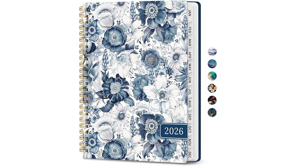 2026 calendar planner tabs
