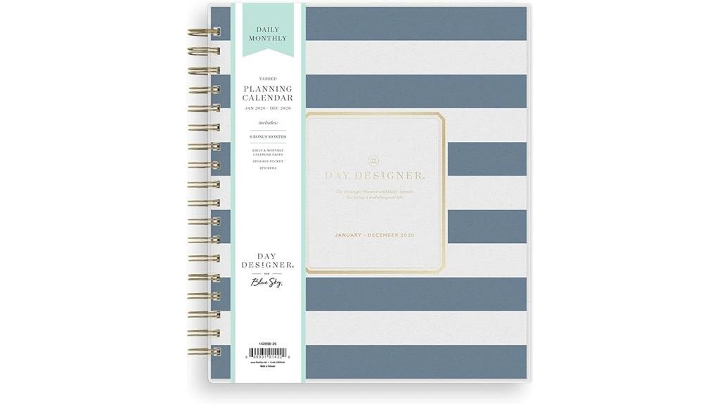 2026 planner calendar design