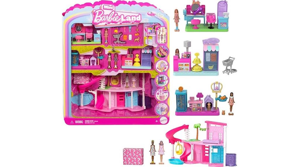 barbie mini land playsets
