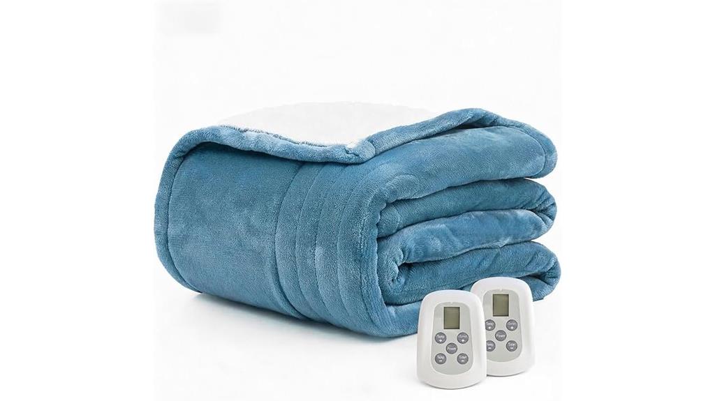dual control king size blanket