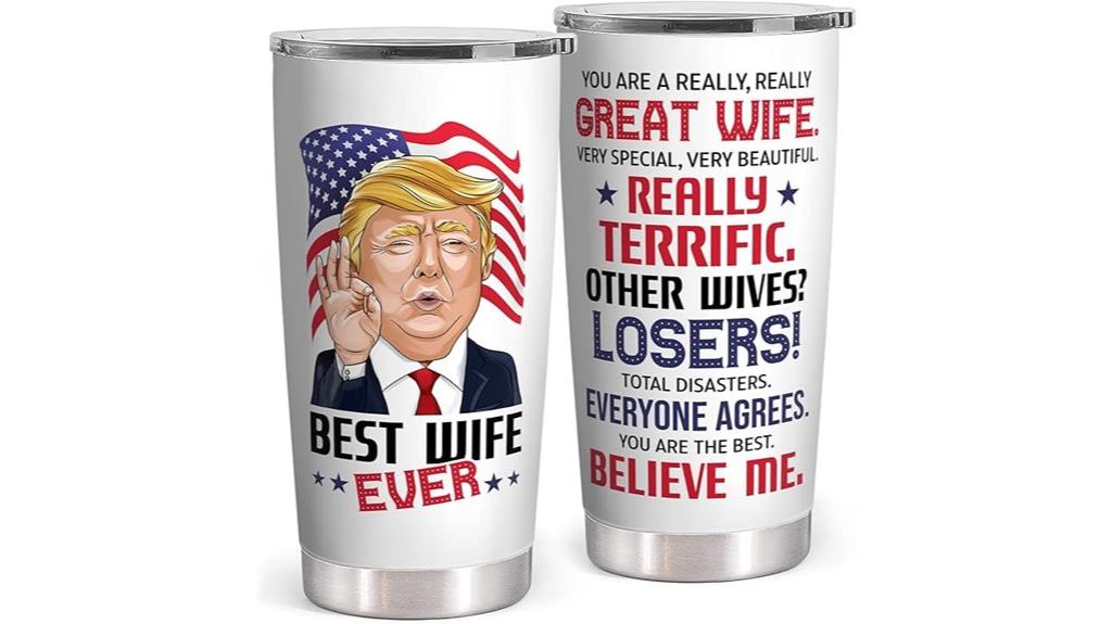 elegant wife s tumbler gift