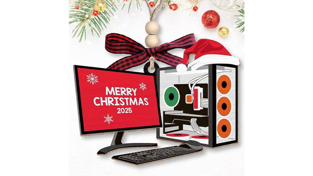 gamer themed christmas tree decorations