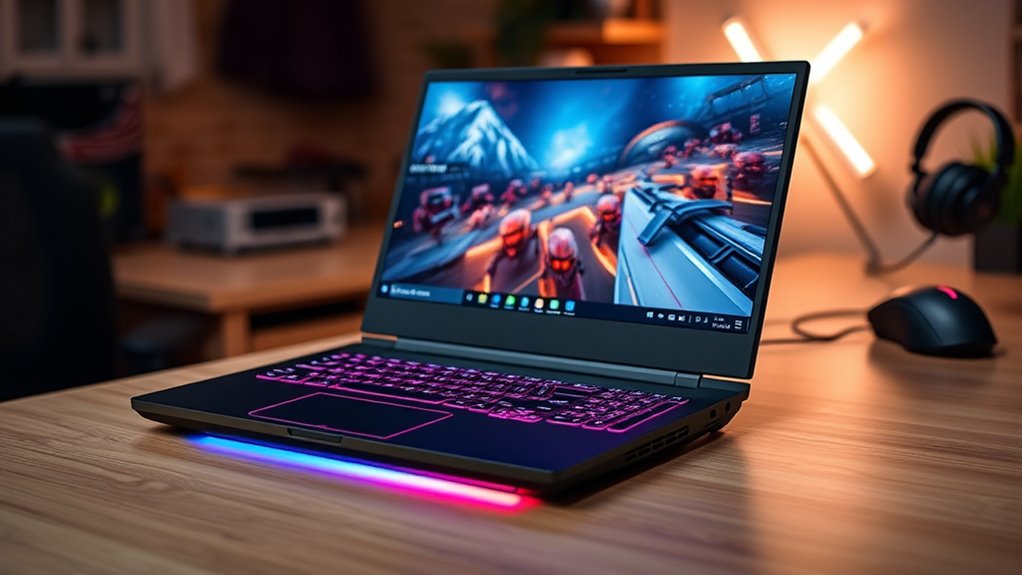 key gaming laptop considerations