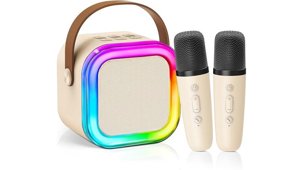 kids bluetooth karaoke set