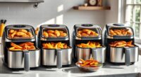 large capacity family air fryers