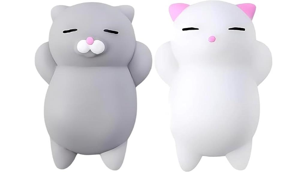 nutty toys silicone kawaii kitties