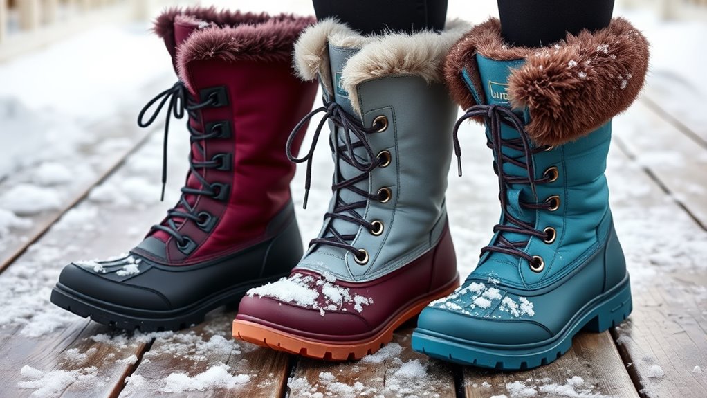 top women s waterproof snow boots