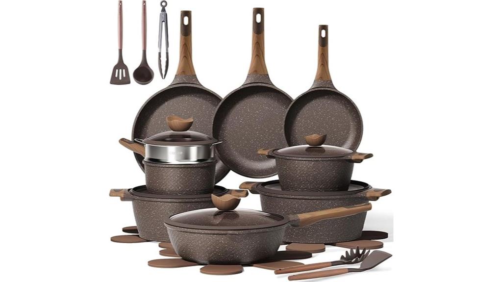 twenty six piece cookware set