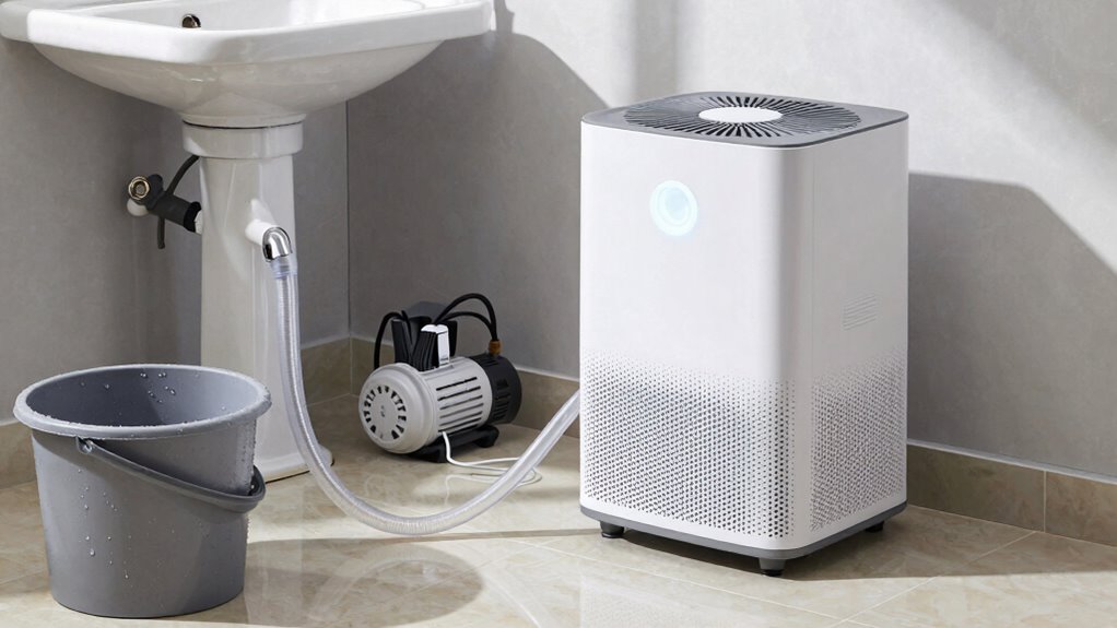 dehumidifier drainage methods comparison