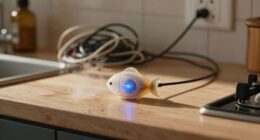 electrical smell indicates danger