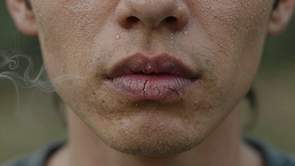 hydration reduces bacteria growth
