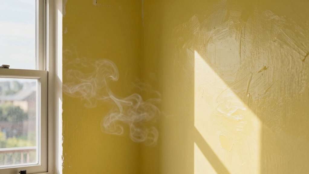 paint off gassing duration