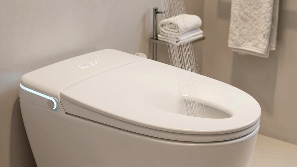 adjustable warm water controls