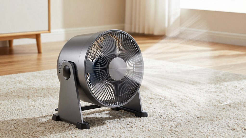 choose suitable carpet drying fan
