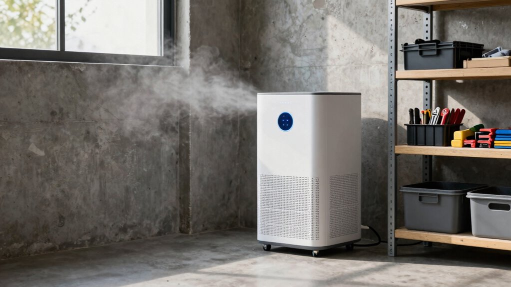 choosing the right garage dehumidifier
