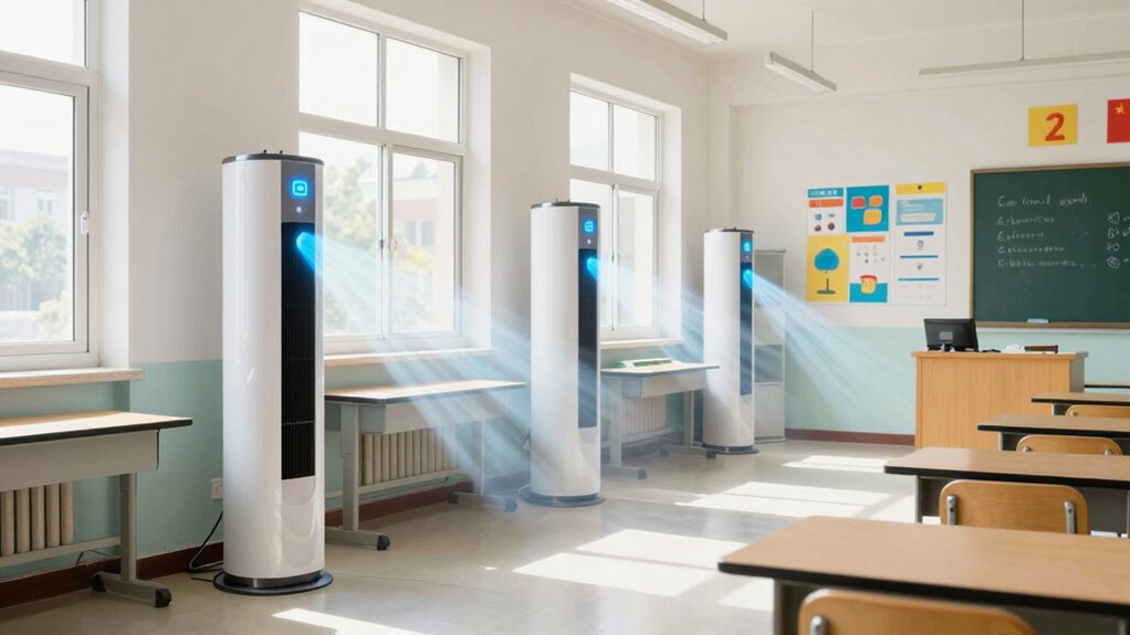 classroom air purifier considerations