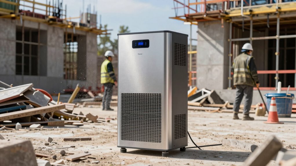 construction site air purifier selection