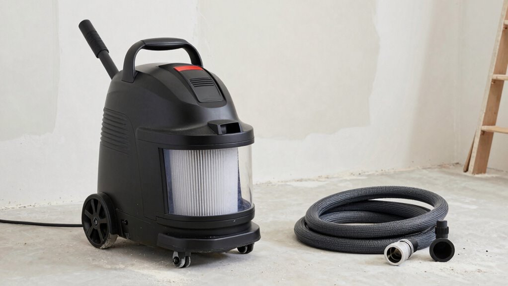 drywall dust vacuum features