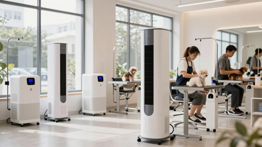 effective pet grooming air purifier
