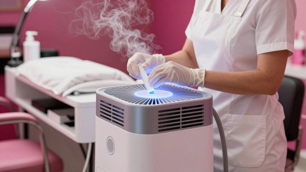 effective salon air purification