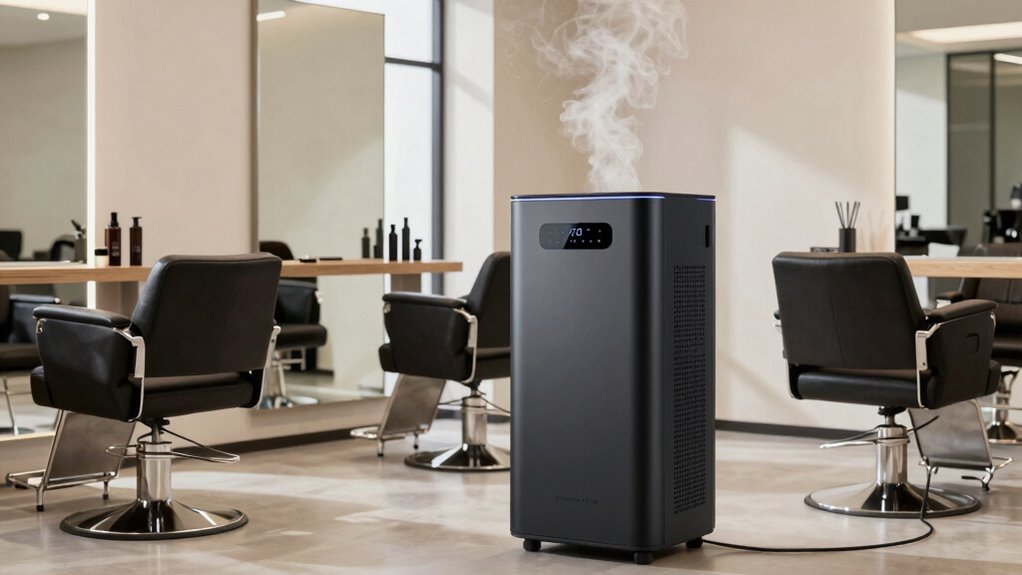 effective salon odor filtration