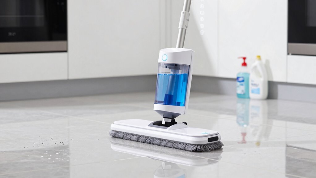 effective sticky floor cleaning