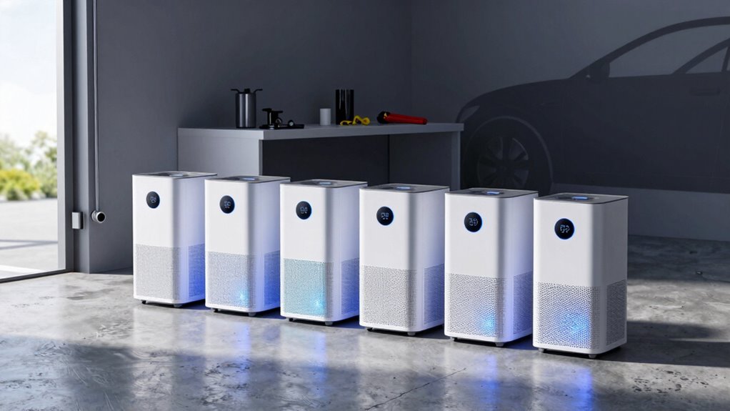 garage fume air purifiers