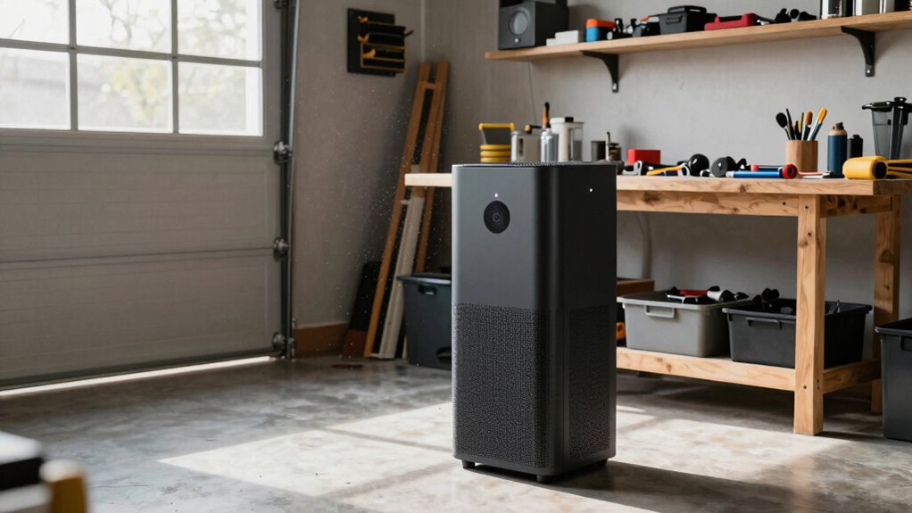 garage workshop air purifier considerations