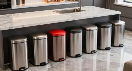 top automatic kitchen trash cans