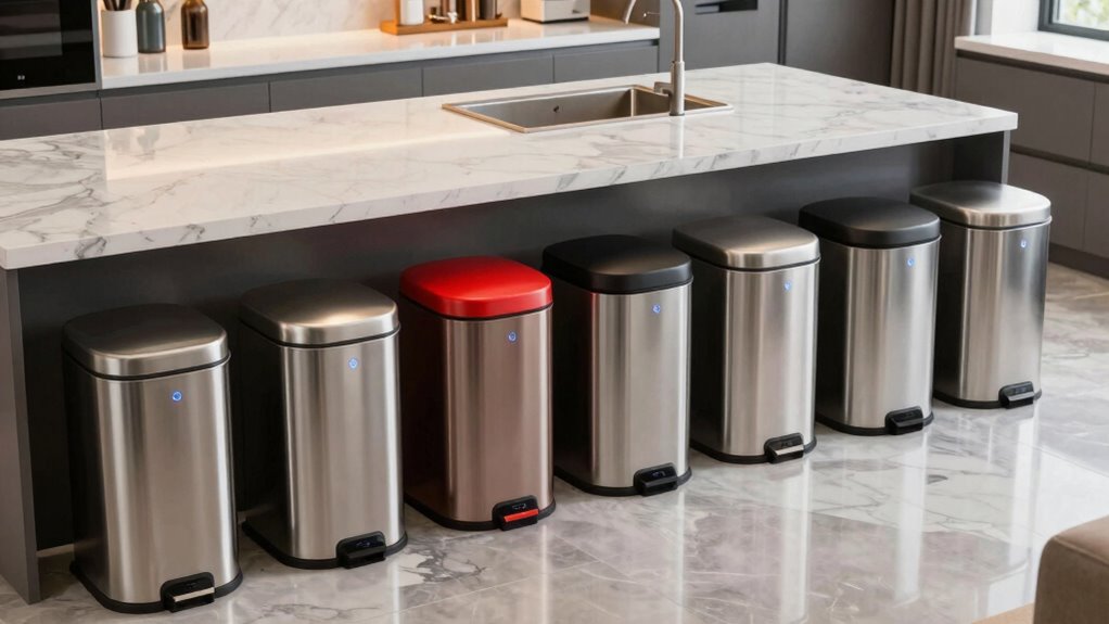 top automatic kitchen trash cans