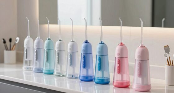 top braces water flossers