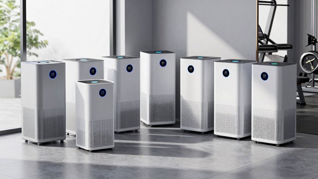 top gym odor air purifiers