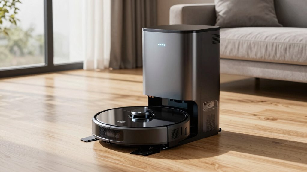 top self emptying robot vacuums