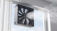 top smoke filtering window fans