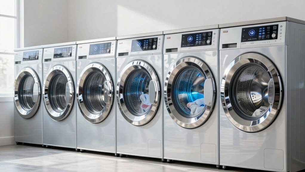 top steam front load washers