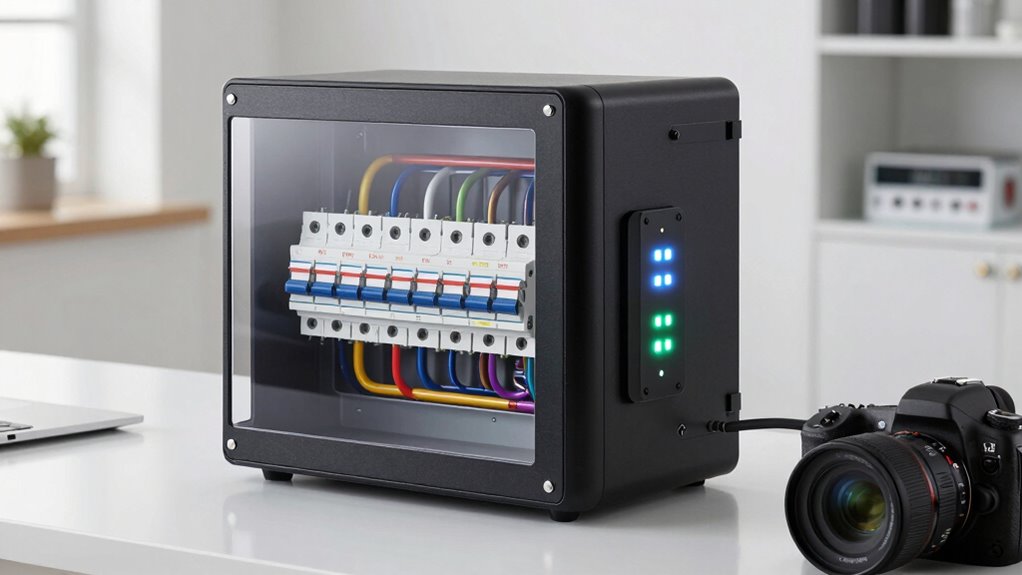 top surge protected load centers
