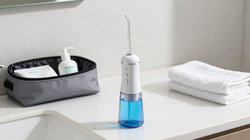 travel friendly cordless water flosser
