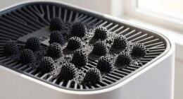 adsorbing indoor pollutants