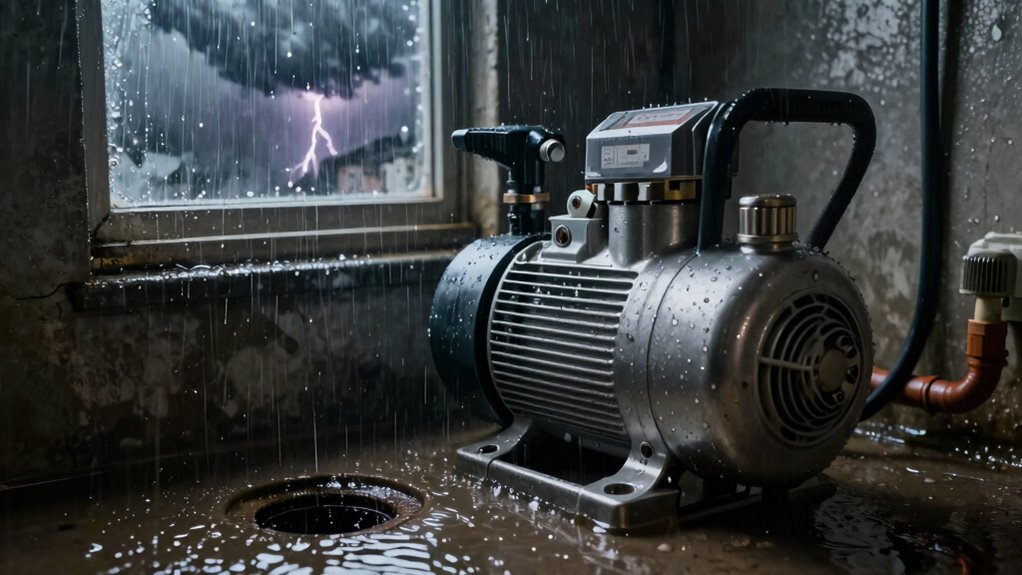 backup sump system ensures flood protection
