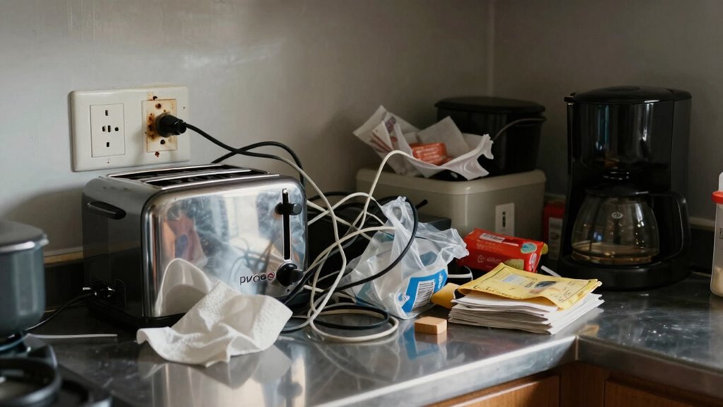 clutter increases fire hazard