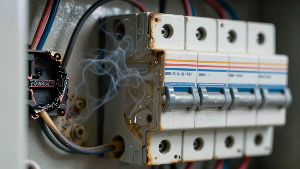 electrical smell indicates wiring issues
