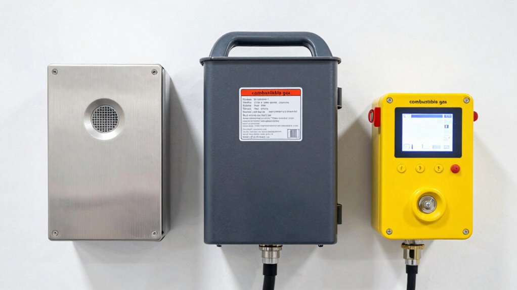 gas types detection comparison